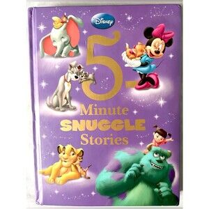 Disney 5-Minute Snuggle Stories Hardcover Children’s Bedtime Book